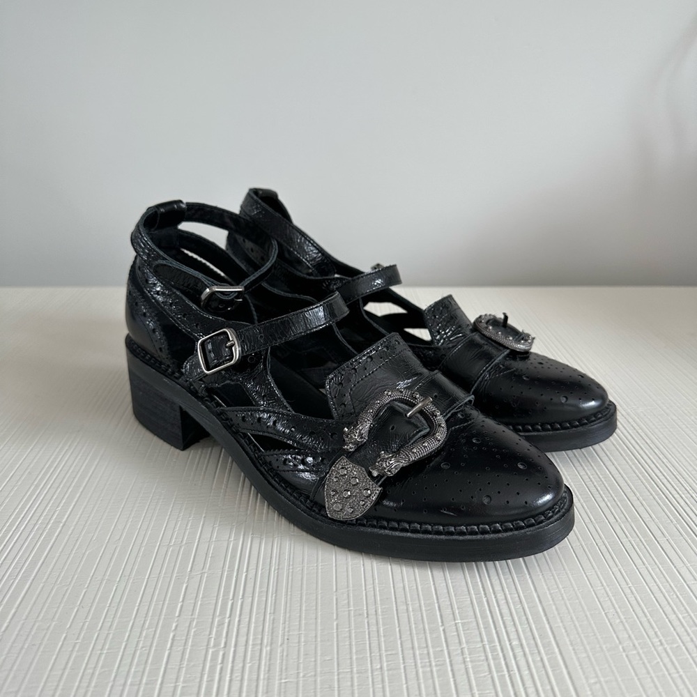 Silent D Free People Leather Shoes Size 8/38